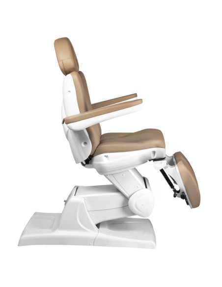 Azzurro 870S pedi 3 motori poltrona estetica elettrica cappuccino