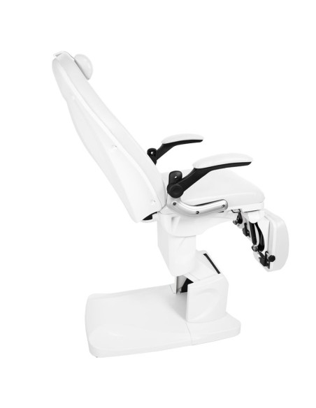 Poltrona podologica elettrica Azzurro 709A a 3 motori, bianco