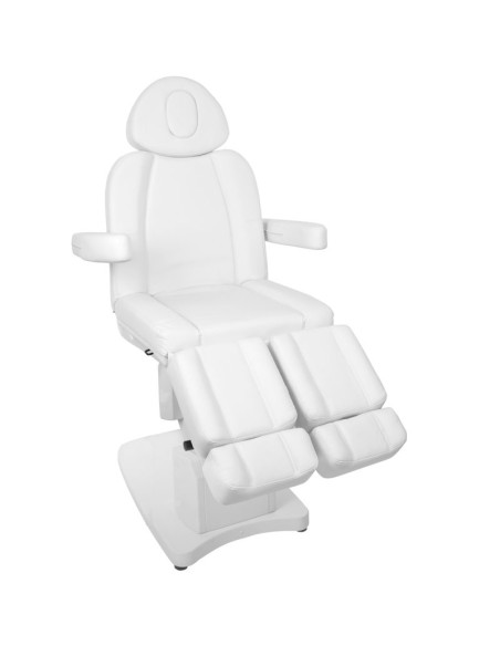 Azzurro 708AS pedi 3 motori sedia cosmetica elettrica bianca