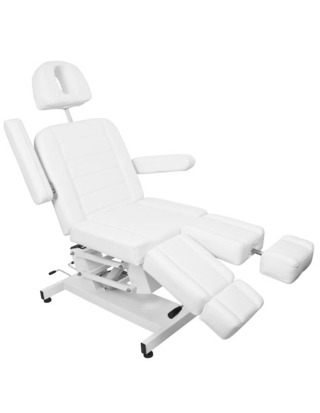 Azzurro 706 pedi 1 motore poltrona cosmetica elettrica bianca