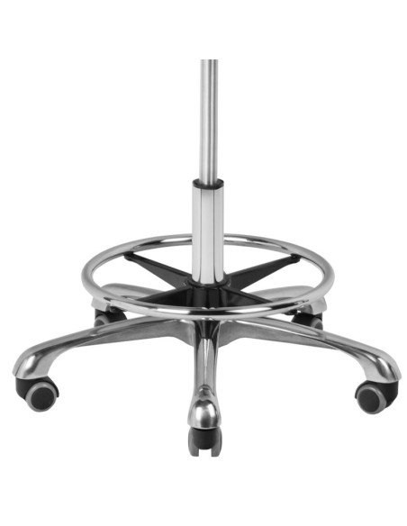 Sgabello cosmetico A-4299 bianco