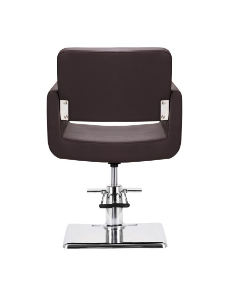 Poltrona da parrucchiere Gabbiano Helsinki marrone
