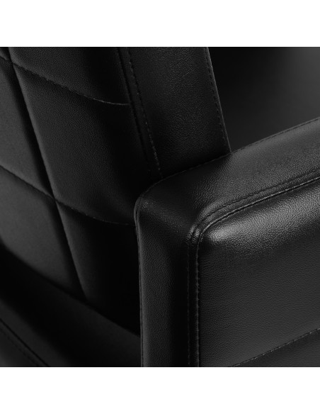 Gabbiano sedia per parrucchieri Ankara nero