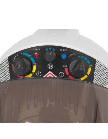 Gabbiano Centurion LVI-203S asciugacapelli a tre velocità ionico in piedi bianco