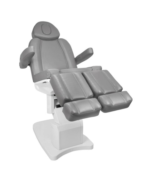Azzurro 708AS pedi 3 motori grigio sedia estetica elettrica