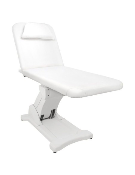 Lettino elettrico massaggiante Azzurro 808 2 motori bianco