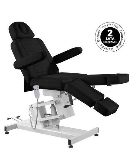 Azzurro 706 pedi 1 motore nero sedia estetica elettrica