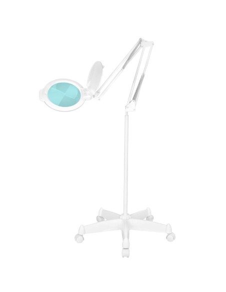 Lampada d'ingrandimento a led Glow Moonlight 8013/6" bianco con treppiede