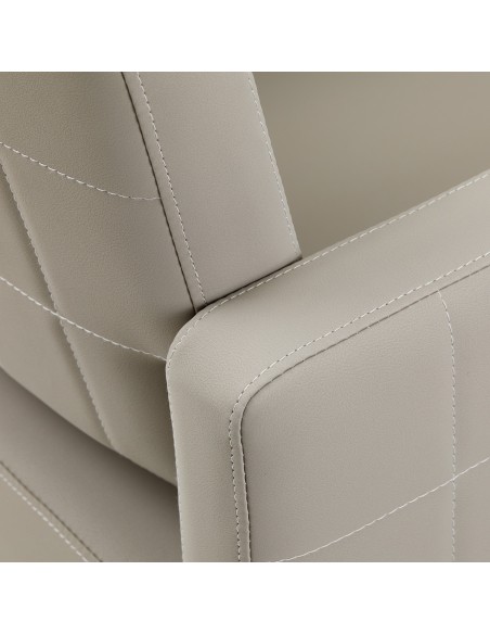 Poltrona per parrucchieri Gabbiano grigio Ankara