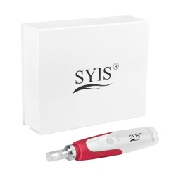 Syis - Penna a microaghi 03 bianco-rosso 2