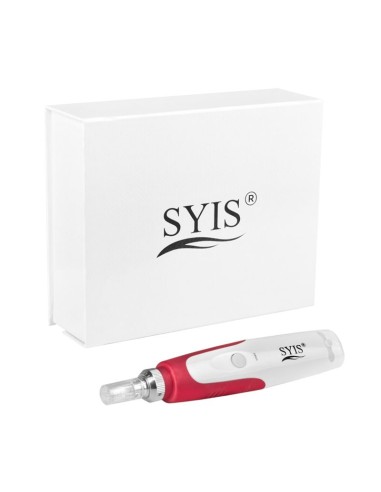 Syis - Penna a microaghi 03 bianco-rosso
