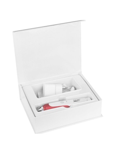 Syis - Penna a microaghi 03 bianco-rosso