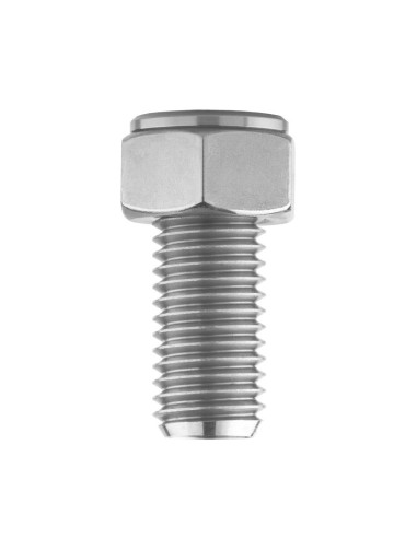 Porta lampada a tubo inox