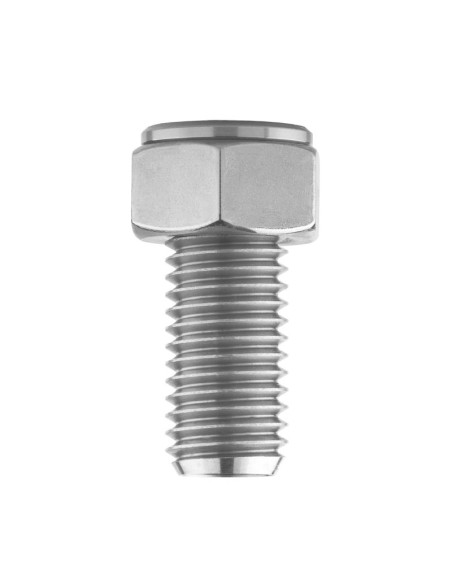 Porta lampada a tubo inox