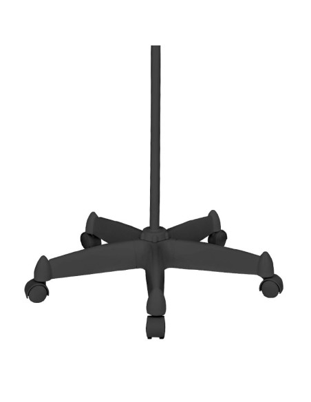 Glow Moonlight lampada d'ingrandimento a stelo nera