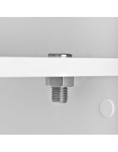 Porta lampada a tubo inox