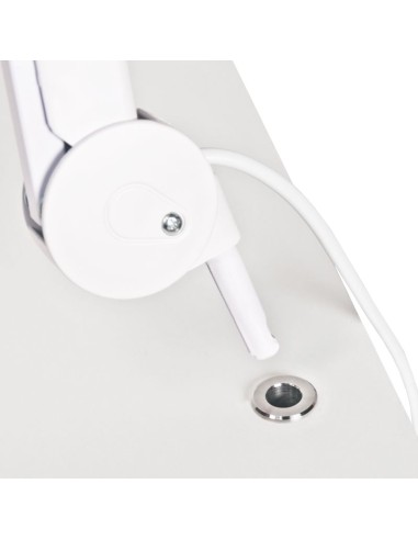 Porta lampada a tubo inox