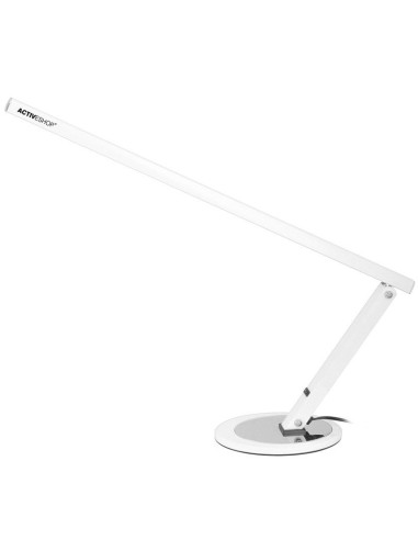 Lampada da tavolo a led Slim bianca