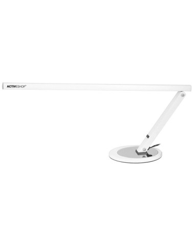 Lampada da tavolo a led Slim bianca
