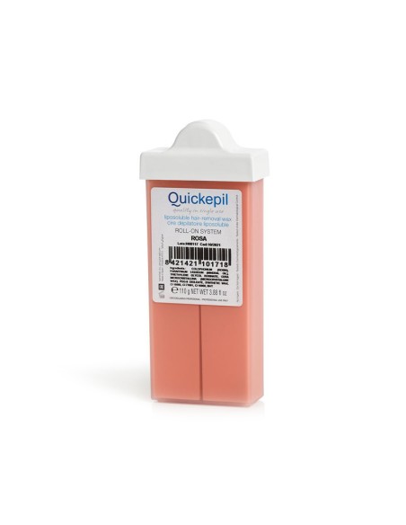 Quickepil cera depilatoria viso rotolo stretto rosa 110 g