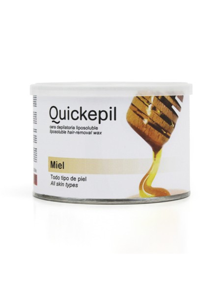 Quickepil cera depilatoria miele barattolo 400 ml