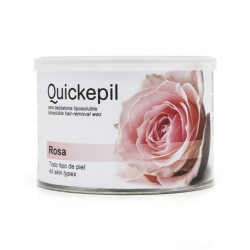 Quickepil cera depilatoria barattolo rosa 400 ml