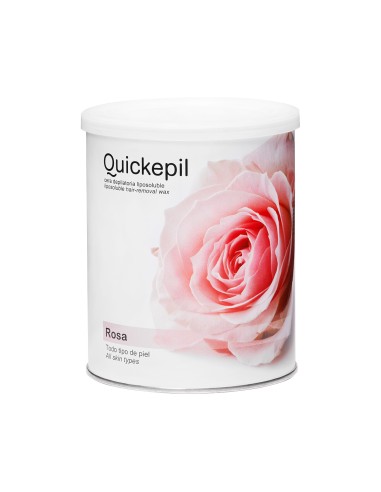 Quickepil cera depilatoria barattolo rosa 800 ml