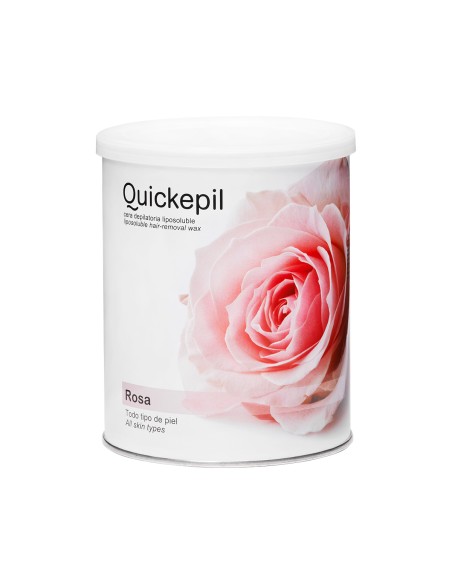 Quickepil cera depilatoria barattolo rosa 800 ml