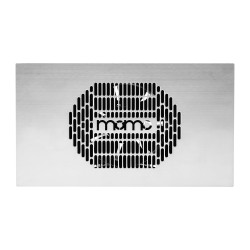 Collettore di polveri da incasso Momo S-41 argento  2