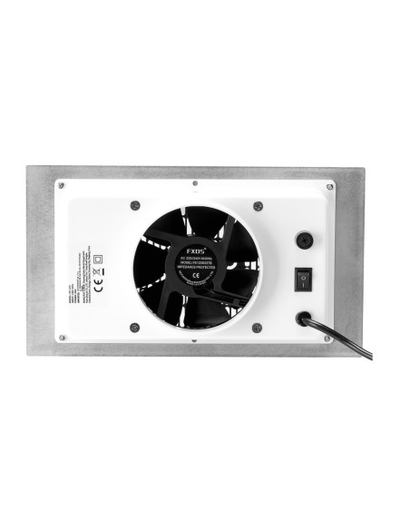 Collettore di polveri da incasso Momo S-41 argento 