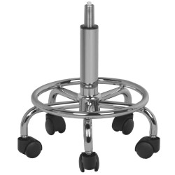 Sgabello cosmetico 6001 bianco  2