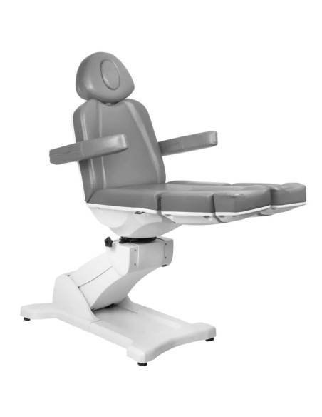 Azzurro 869AS poltrona cosmetica elettropedica rotante 5 motori grigio