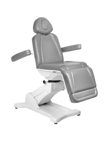 Azzurro 869A poltrona estetica elettrica a 4 motori rotanti grigio