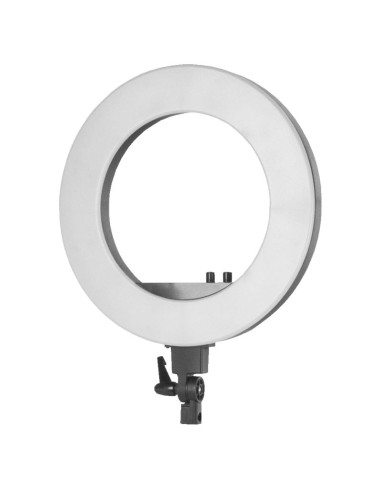Luce anulare 18" 48W led nero + treppiede