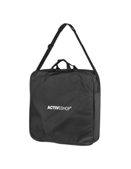 Luce anulare 18" 48W led nero + treppiede