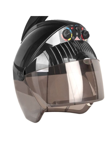 Gabbiano Centurion DVI-303W asciugacapelli ionico a tre velocità nero