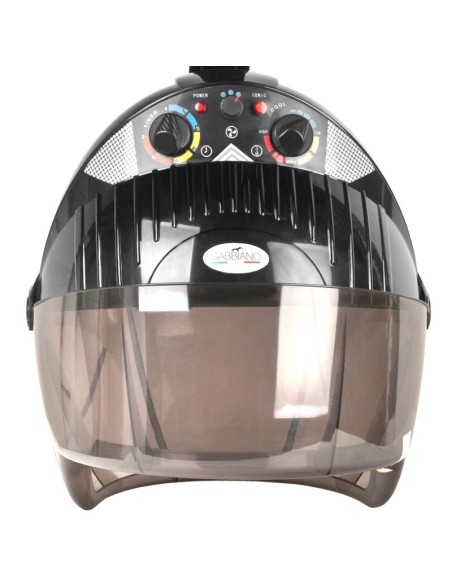 Gabbiano Centurion DVI-303W asciugacapelli ionico a tre velocità nero