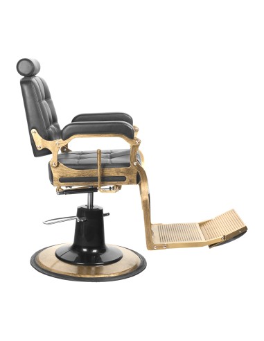 Sedia da barbiere Gabbiano Boss nero