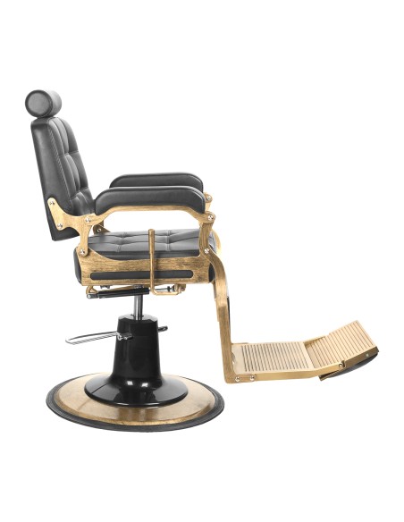Sedia da barbiere Gabbiano Boss nero