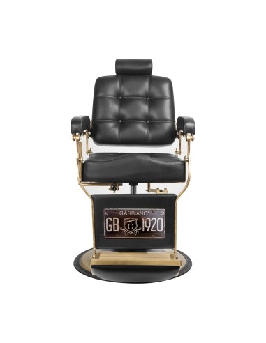Sedia da barbiere Gabbiano Boss nero