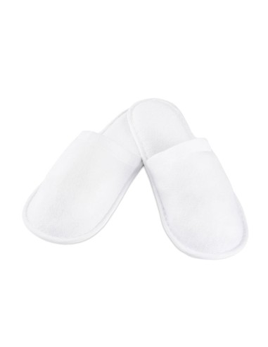 Pantofole in spugna bianca