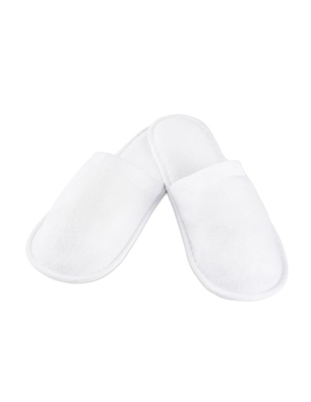 Pantofole in spugna bianca