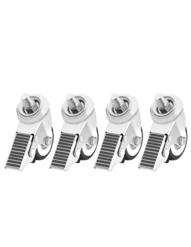 Set di rotelle per sedia elettrica 4 pezzi.
