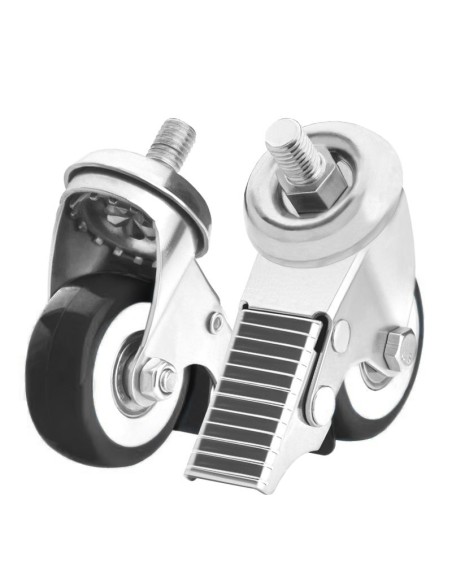 Set di rotelle per sedia elettrica 4 pezzi.