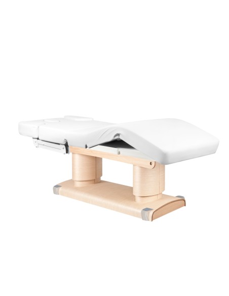 Azzurro 838 Lettino cosmetico riscaldato a 4 posizioni