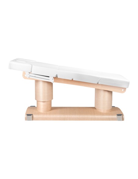 Azzurro 838 Lettino cosmetico riscaldato a 4 posizioni