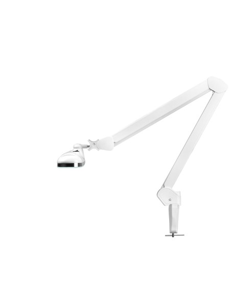 Elegante 801-tl lampada da officina a led con impugnatura a morsa regolabile in intensità e colore bianco