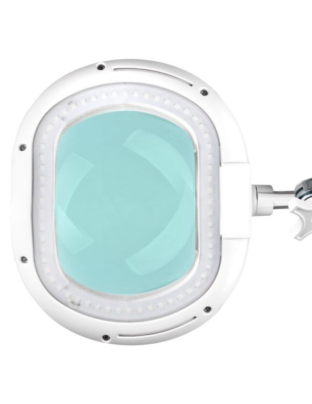 Elegante 6028 60 led smd 5d lampada d'ingrandimento con treppiede reg. intensità luminosa