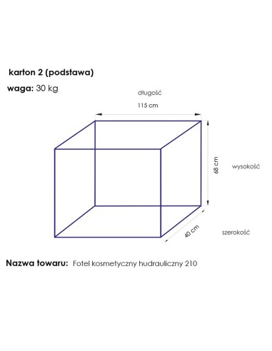 Poltrona cosmetica hyd. A 210 grigio