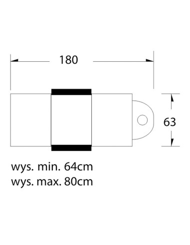 Poltrona cosmetica hyd. A 210 grigio